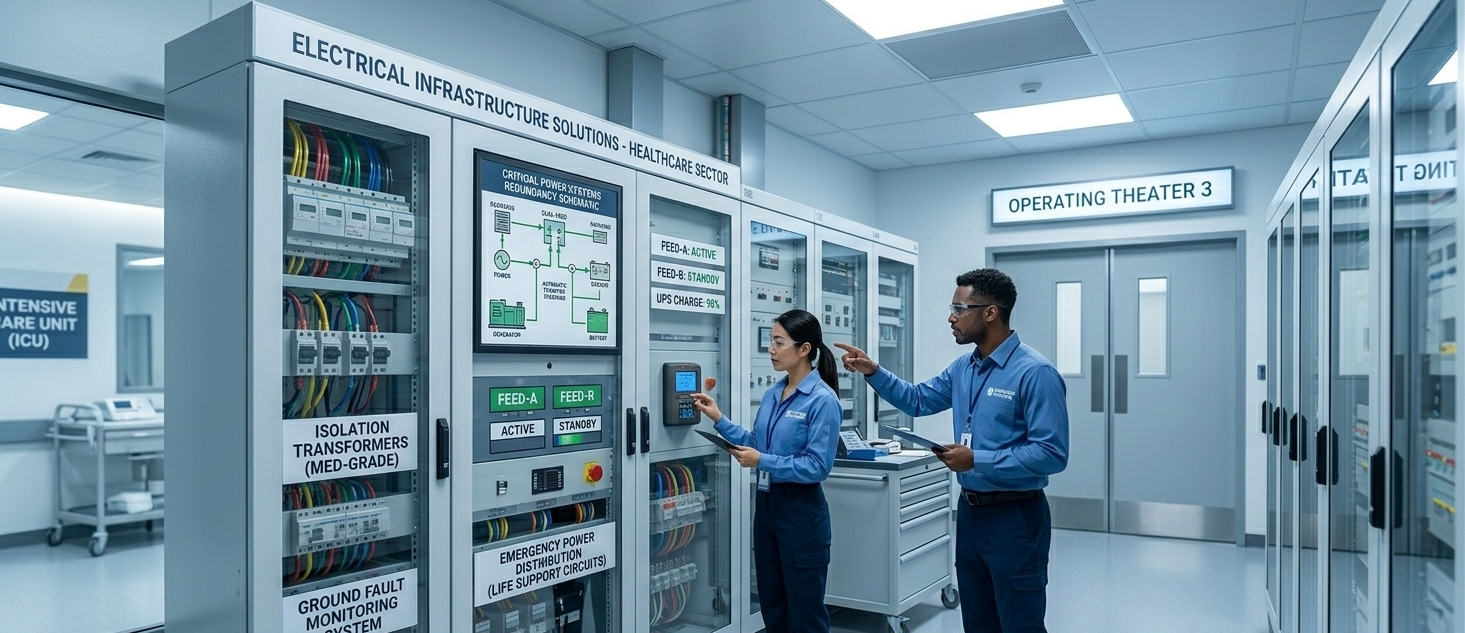 Hospital electrical installation
