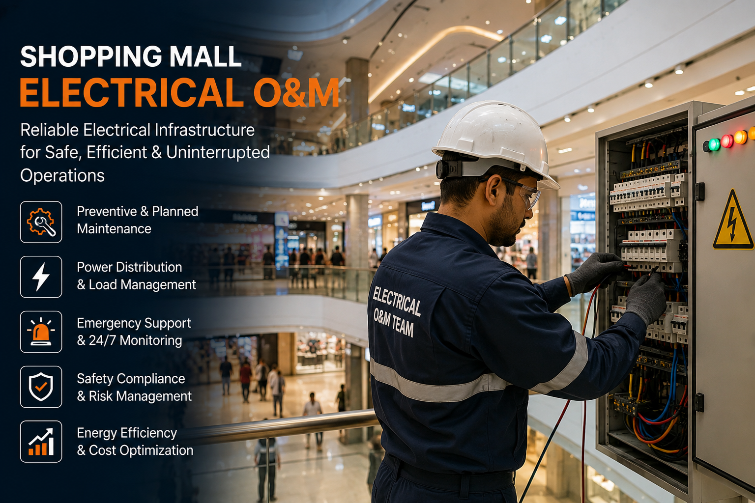 Shopping mall electrical O&M