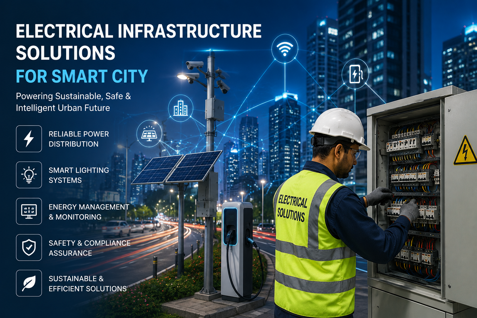 Smart city electrical infrastructure